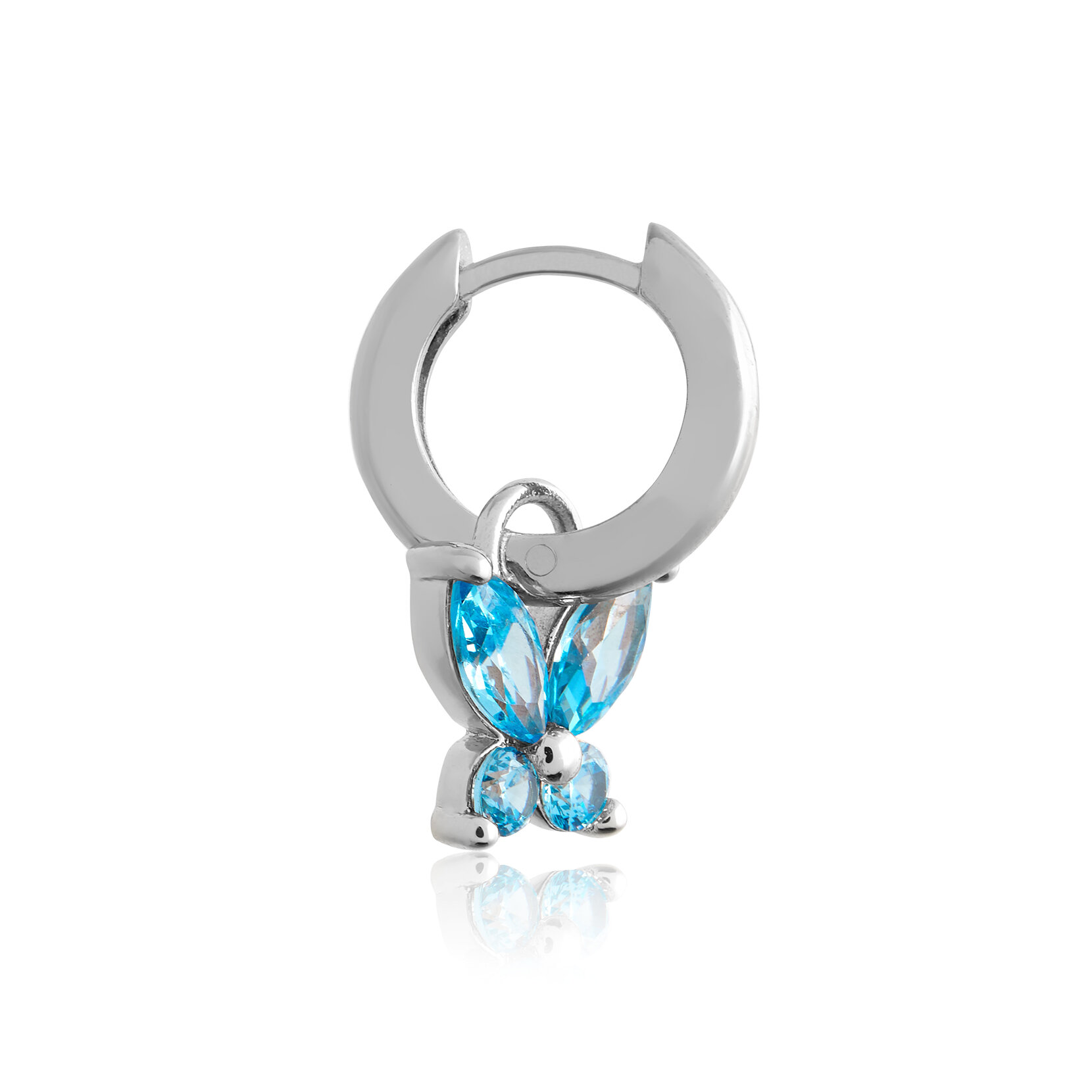 Silver Marquise Earrings