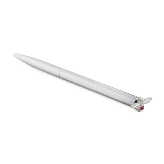 Celebration Bee Pen Amethyst & Silver