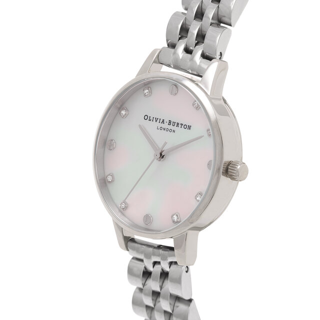 Montre à bracelet argent et cadran Midi Pearl Classic