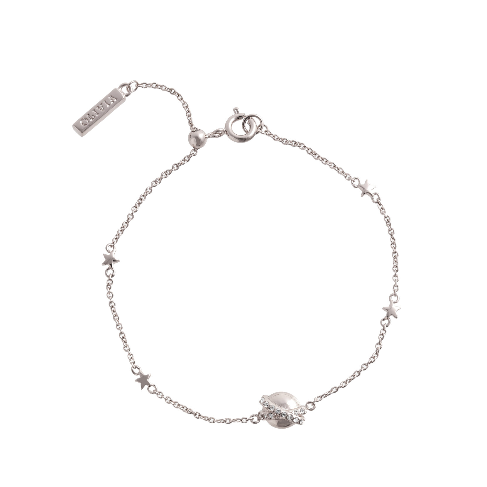 Bracelet chaîne Planet argent
