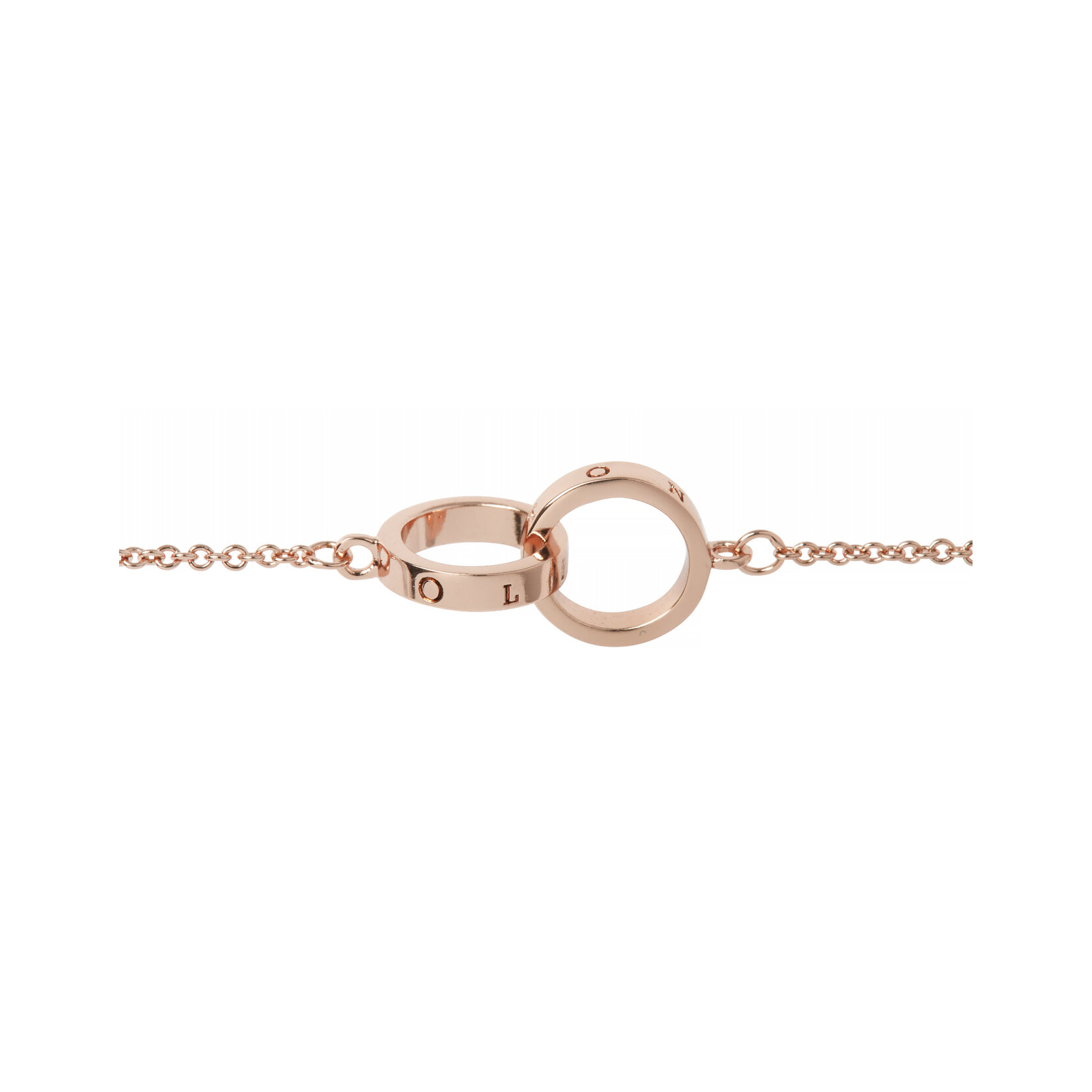 Rose Gold Interlink Bracelet