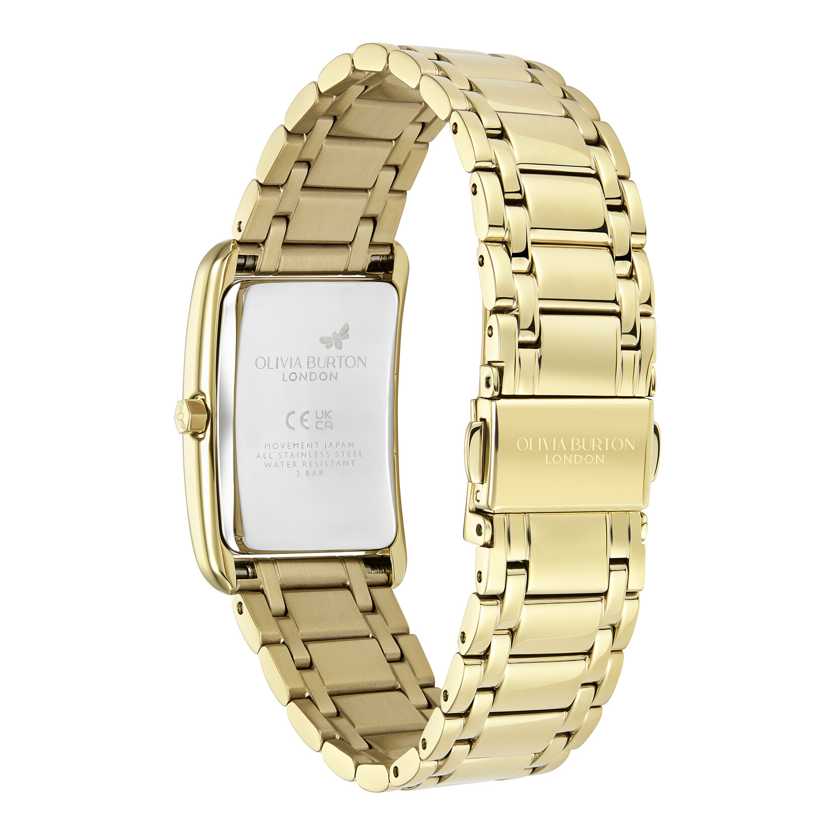 Bracelet de Montre Grove 23mm Vert Forêt & Or