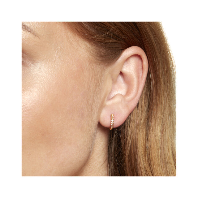 Gold  Huggie Hoops