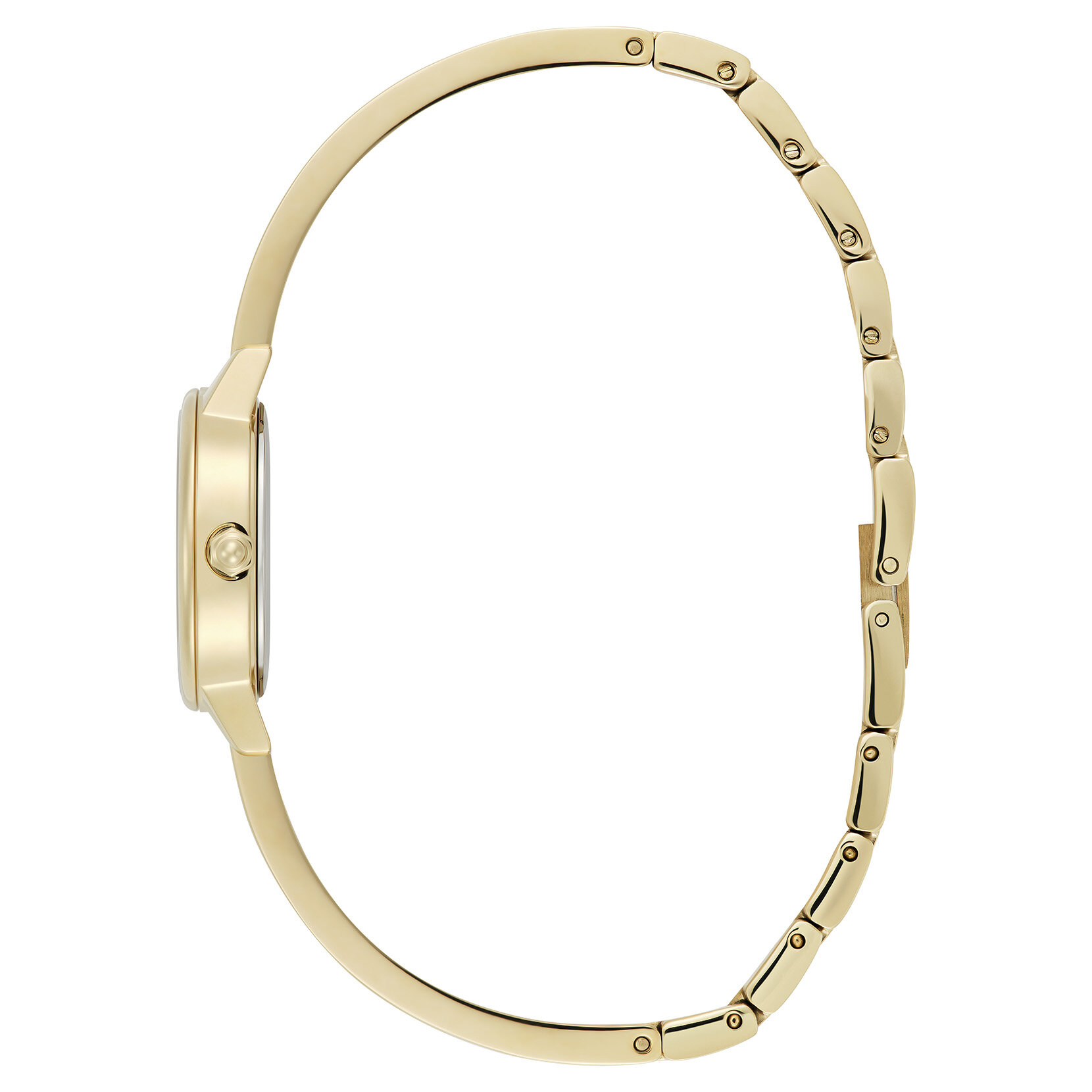 23mm Mini Forest Green & Gold Bangle Watch
