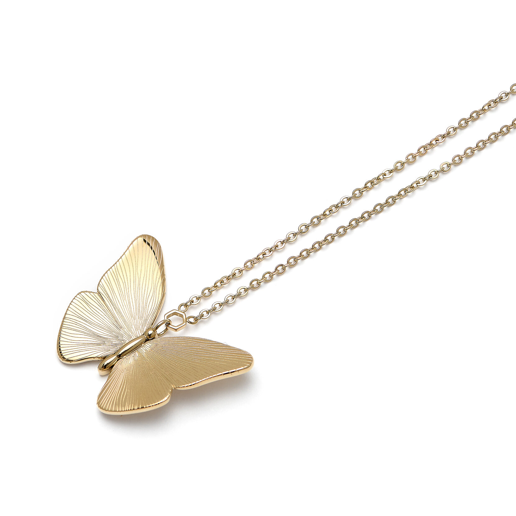 Butterfly Gold Necklace