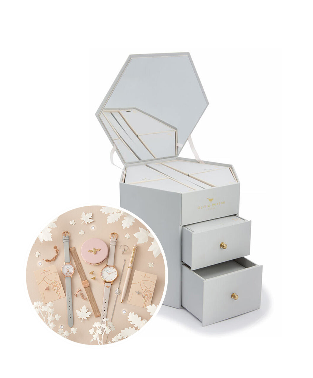 Olivia burton jewellery store box