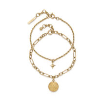 Parure de Bracelets Ever Stacked Plaqué Or