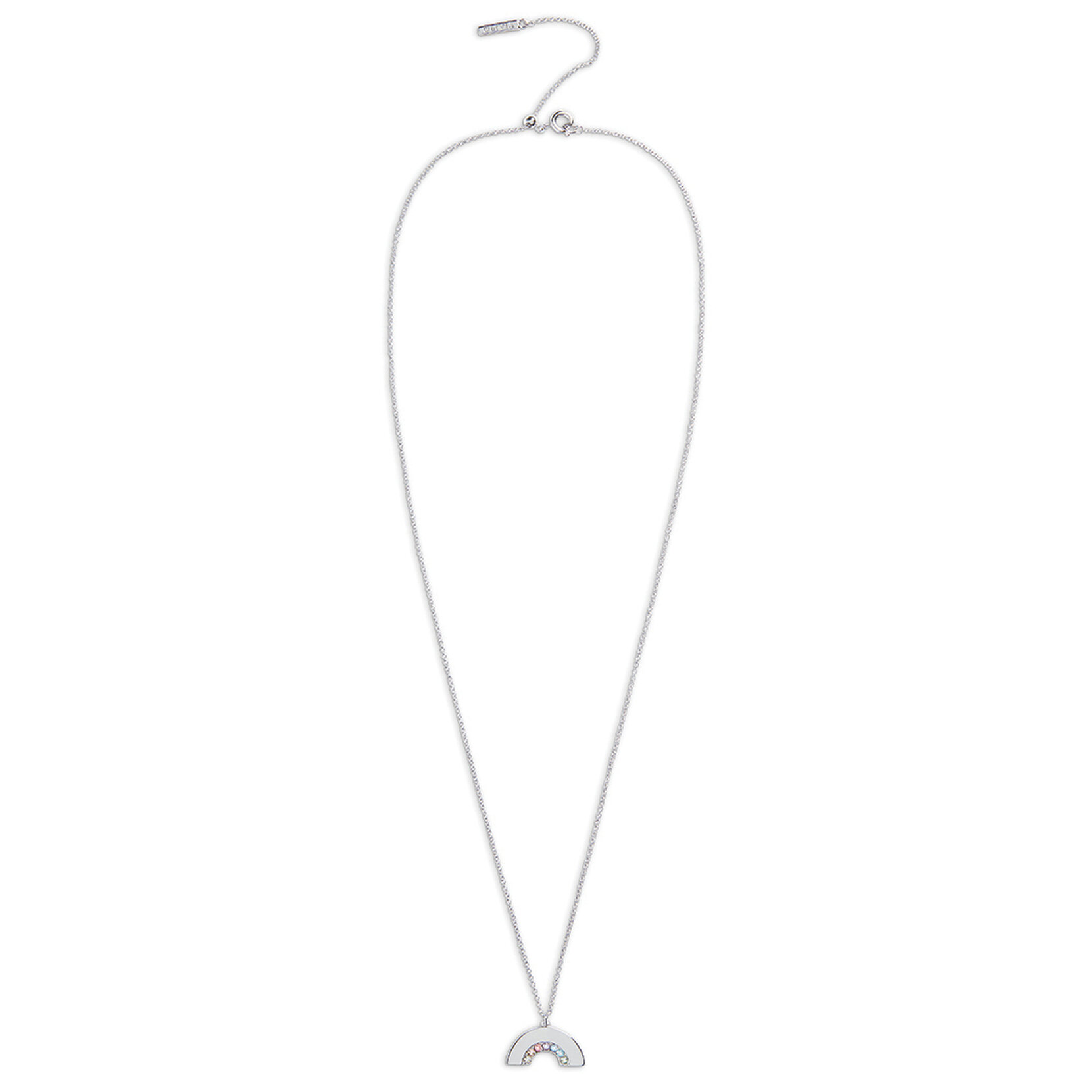 Silver Rainbow Necklace