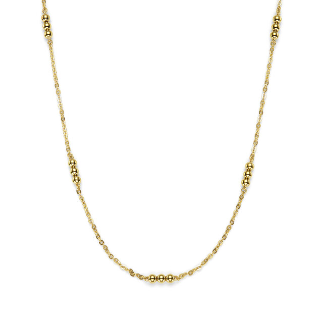 Collier Superposition Ever Stacked Perles Plaqué Or