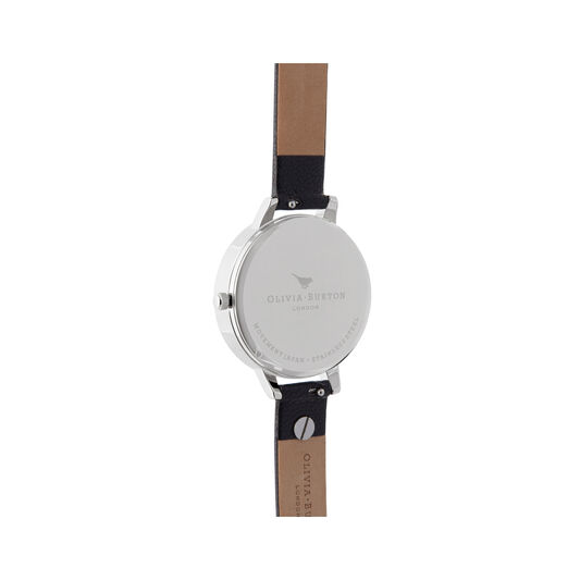 Celestial Star, Black & Silver Watch