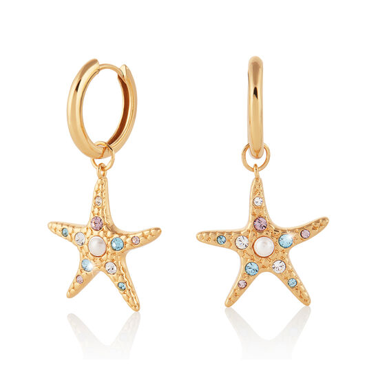 Starfish Gold Huggies