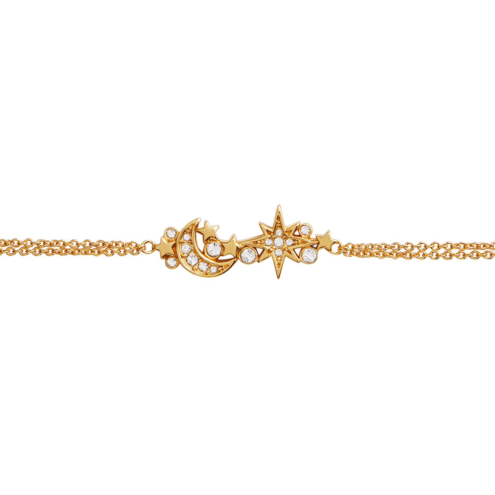 Gold Cluster Bracelet