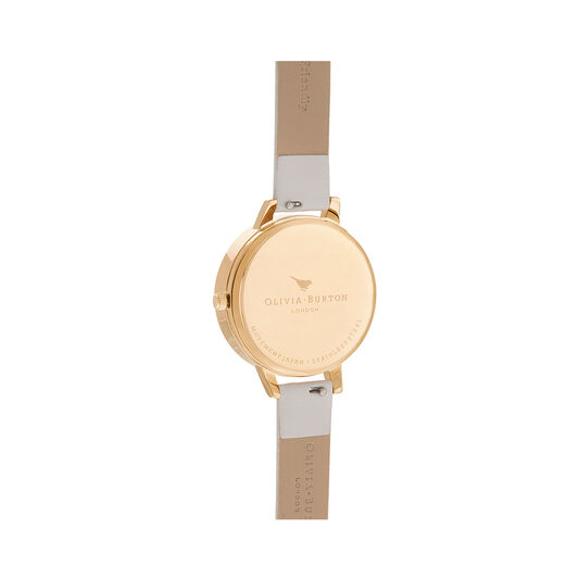 Celestial 3D Bee Pearl Pink & Gold Watch