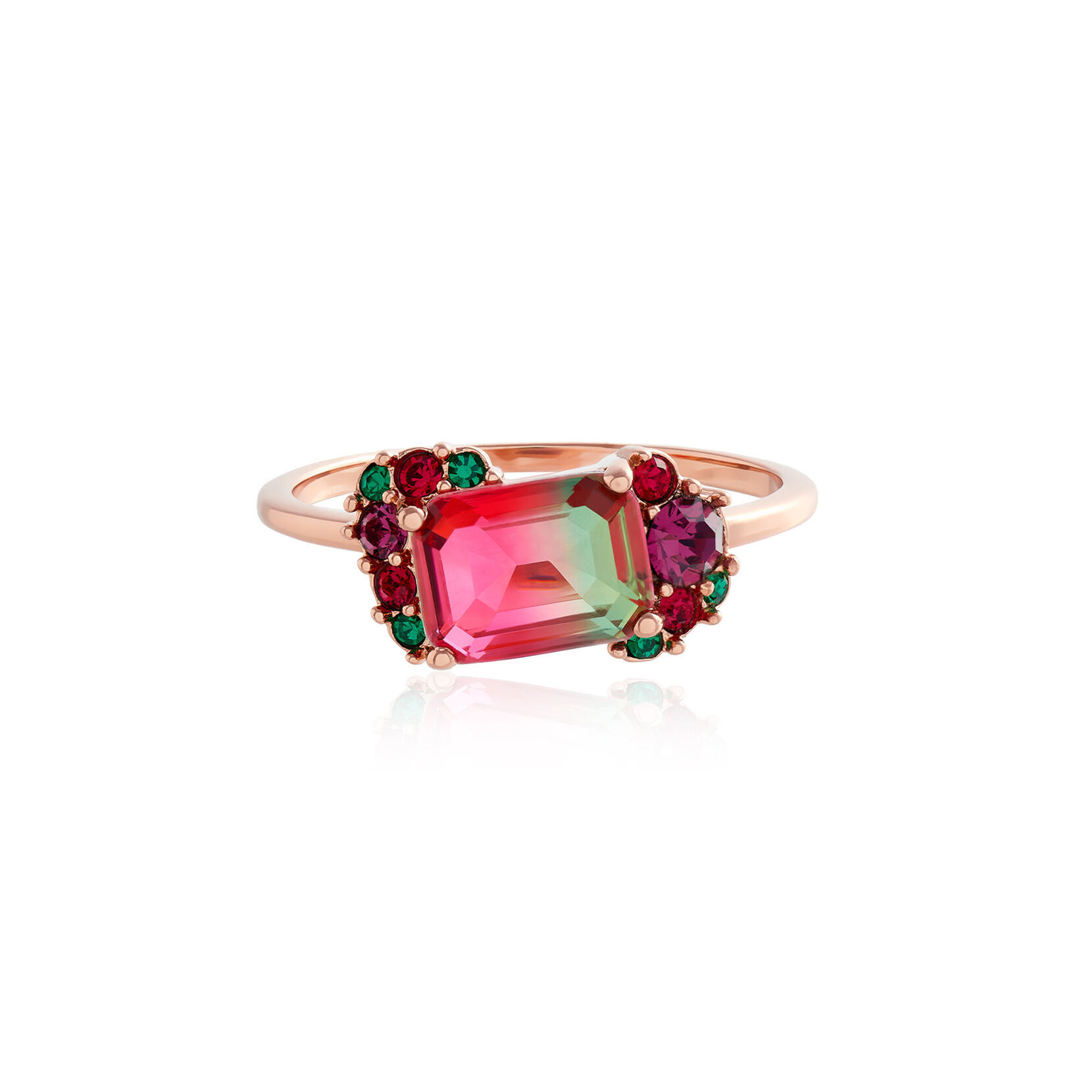 Rose Gold Tourmaline Ring M