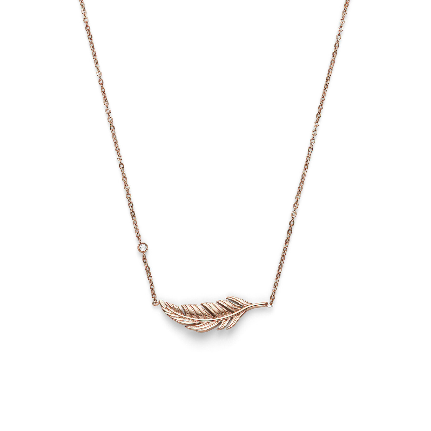 Rose gold plated Wisdom necklace