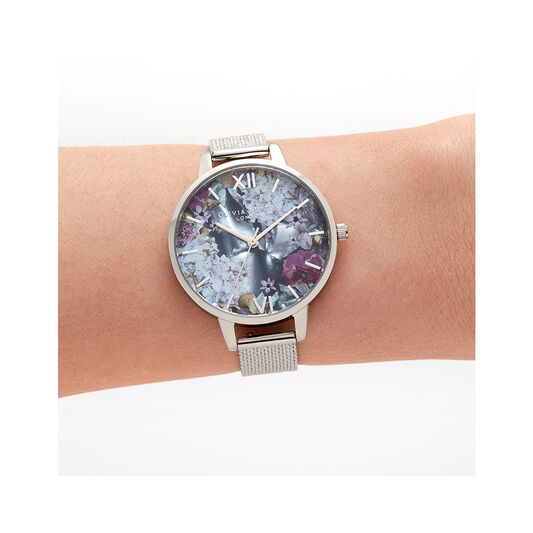 Under the Sea Silver Mesh Watch