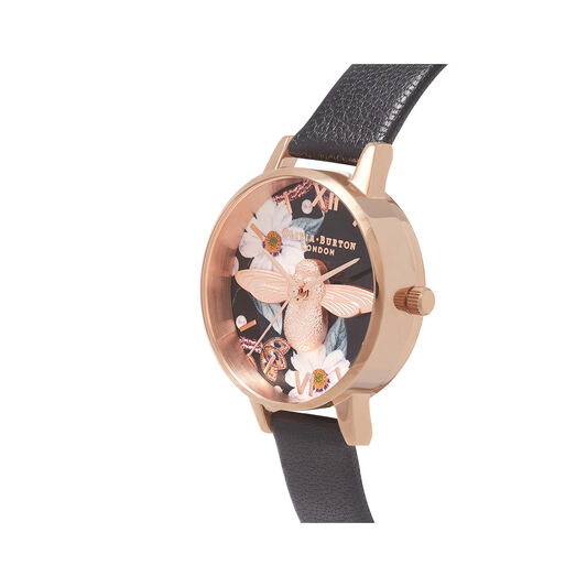 Bejewelled Rose Gold Watch