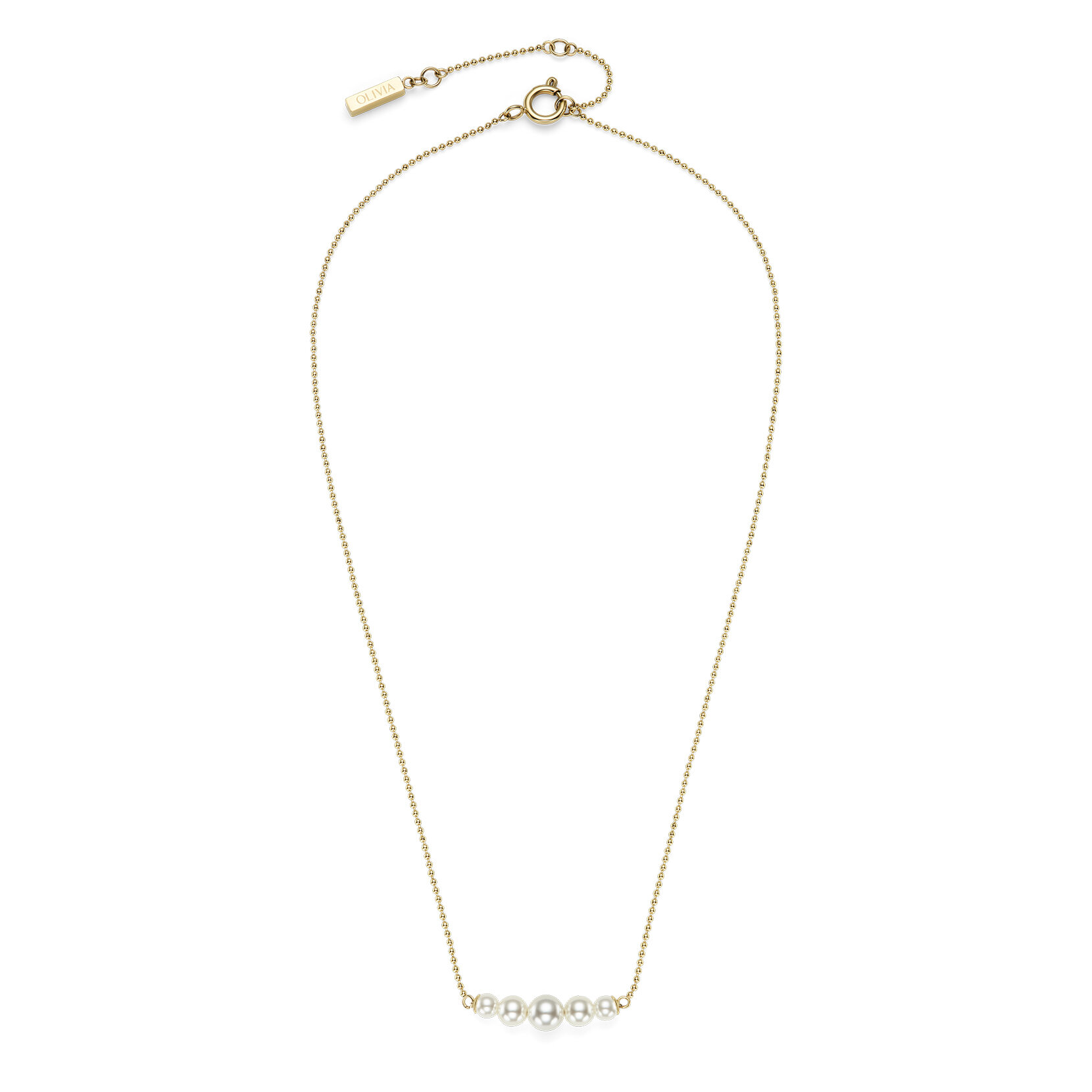 Collier Pearls & Beads Plaqué Or