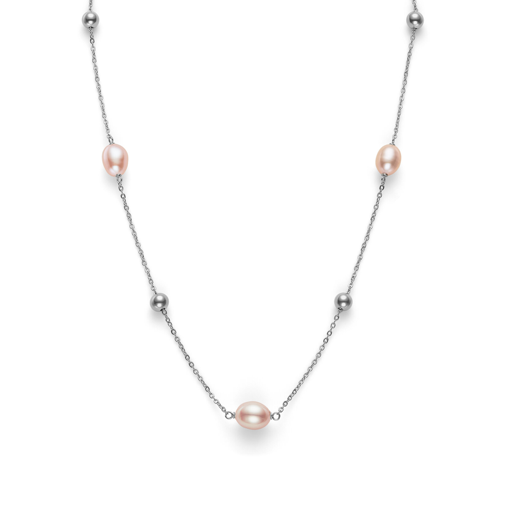 Collier Perlé By The Sea Argenté