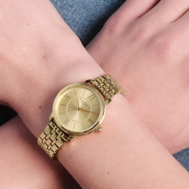 30mm Westbourne Champagne & Gold Bracelet Watch