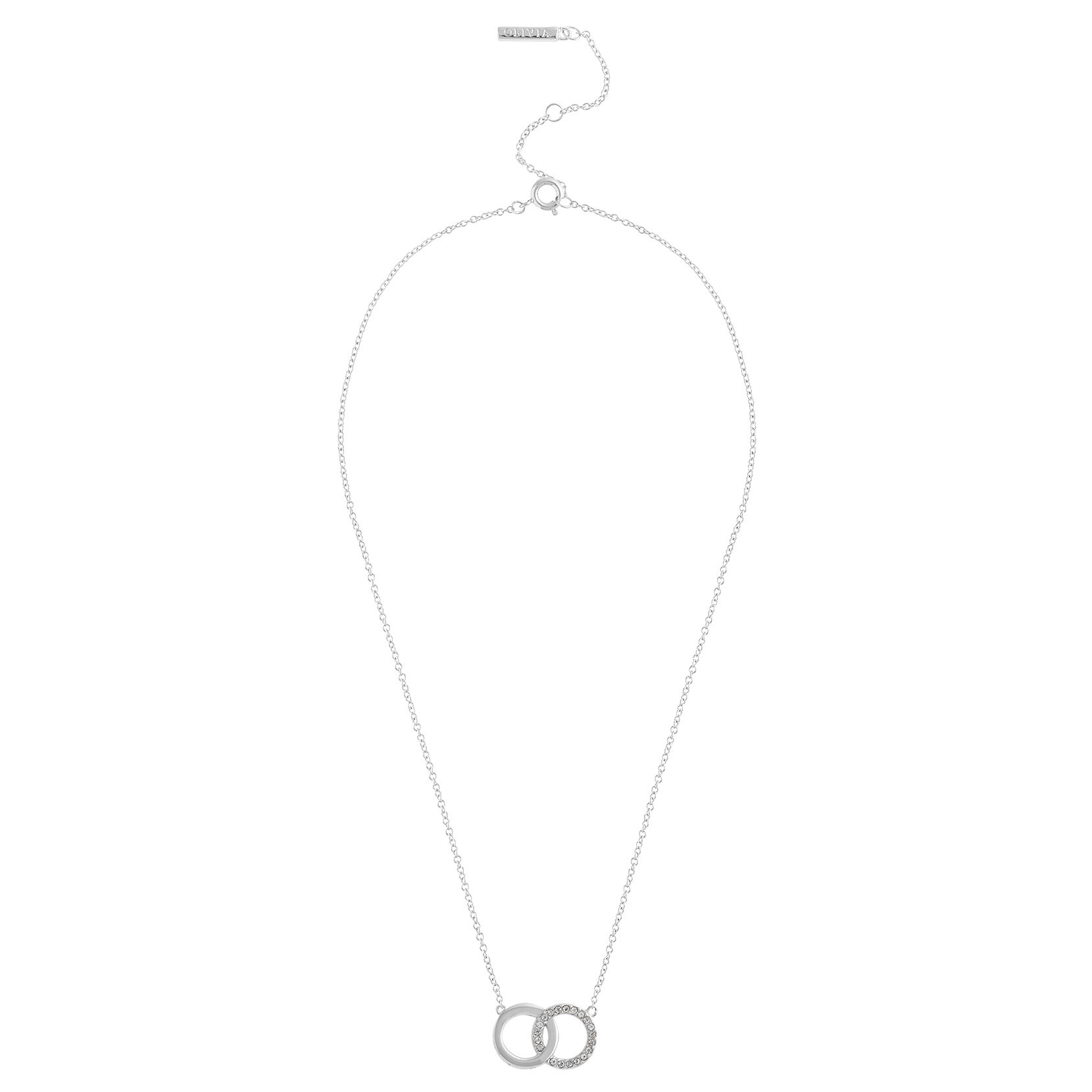 Silver Interlink Necklace