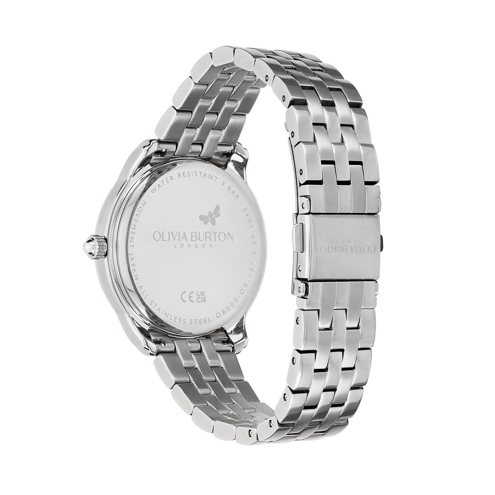 Montre Starlight Rose pastel et Argent 36 mm