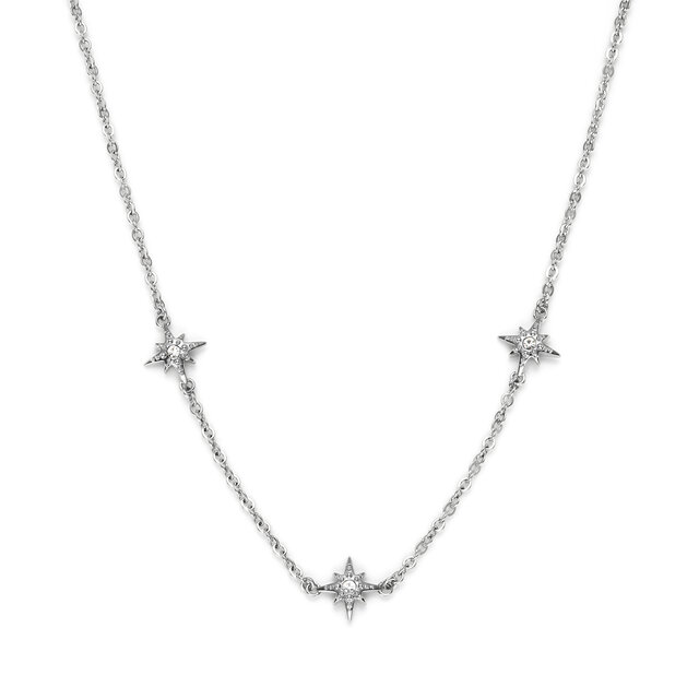 Collier Superposition Ever Stacked Étoile Polaire Argent