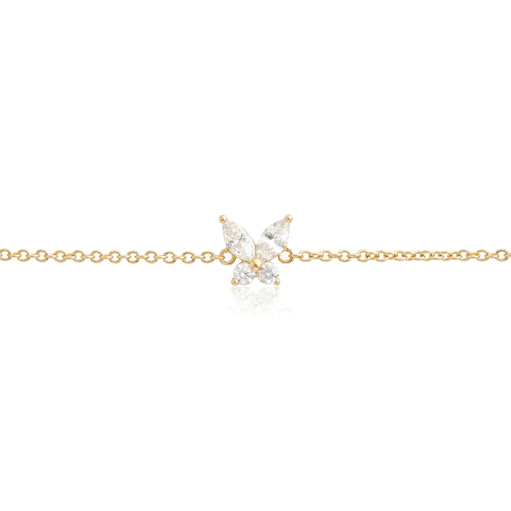 Gold Marquise Bracelet