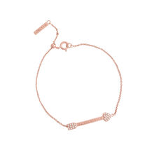 Bracelet chaîne Classic Arrow or rose