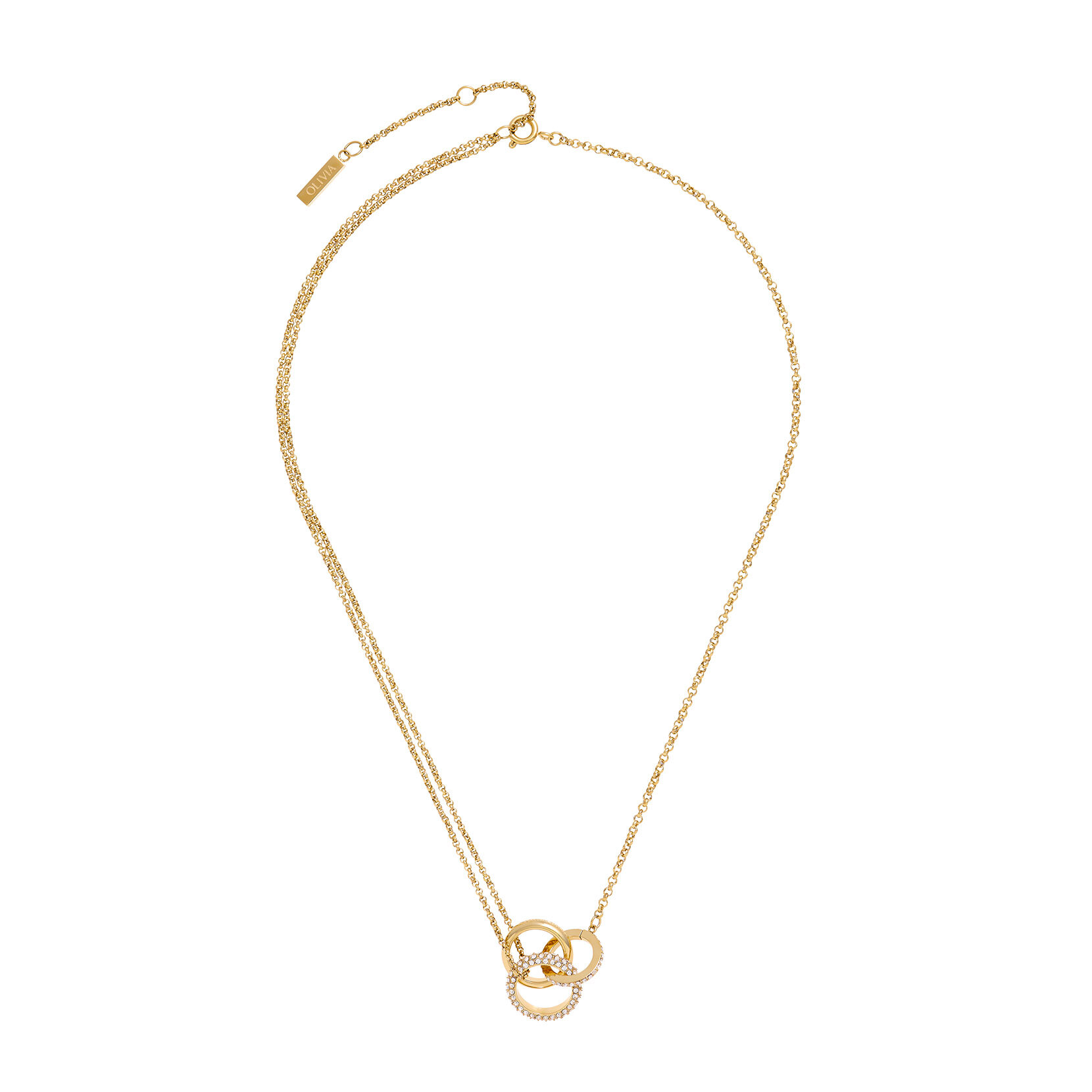Collier Entwine Or