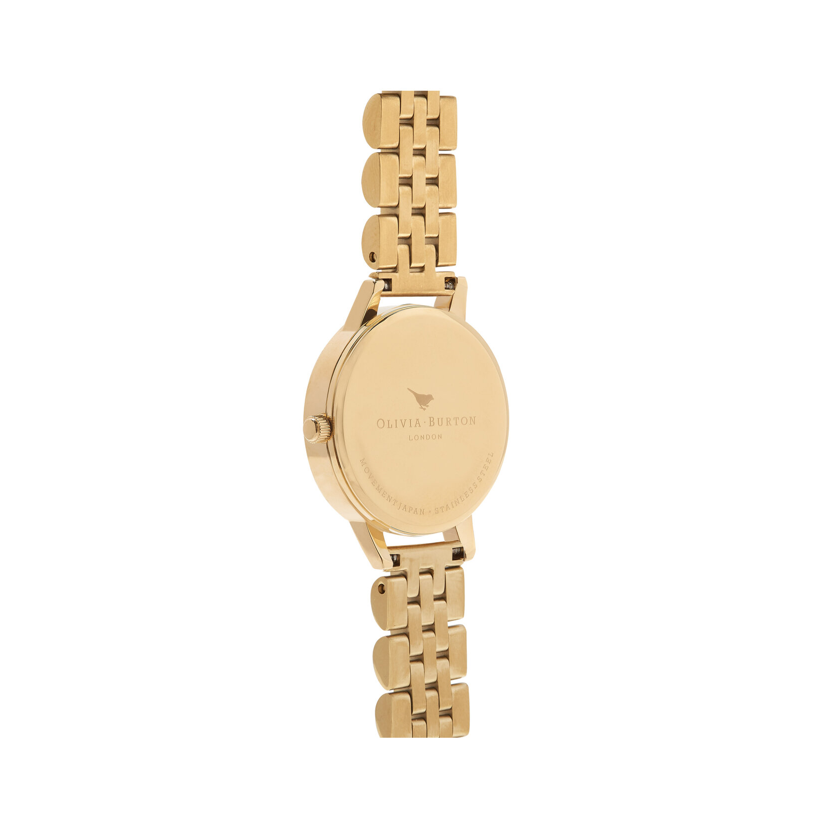 30mm White & Gold Bracelet Watch
