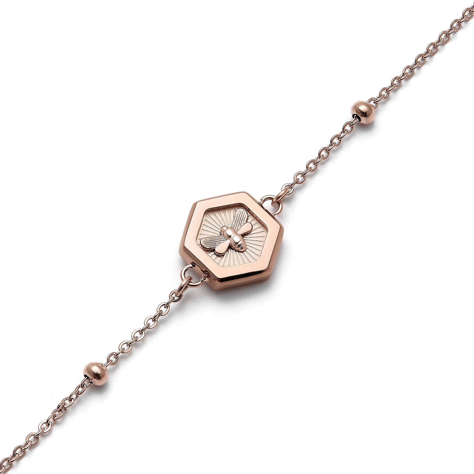 Bracelet Abeille Minima Or rose