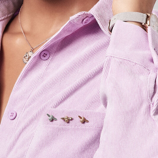 Bee Pin Rose Gold