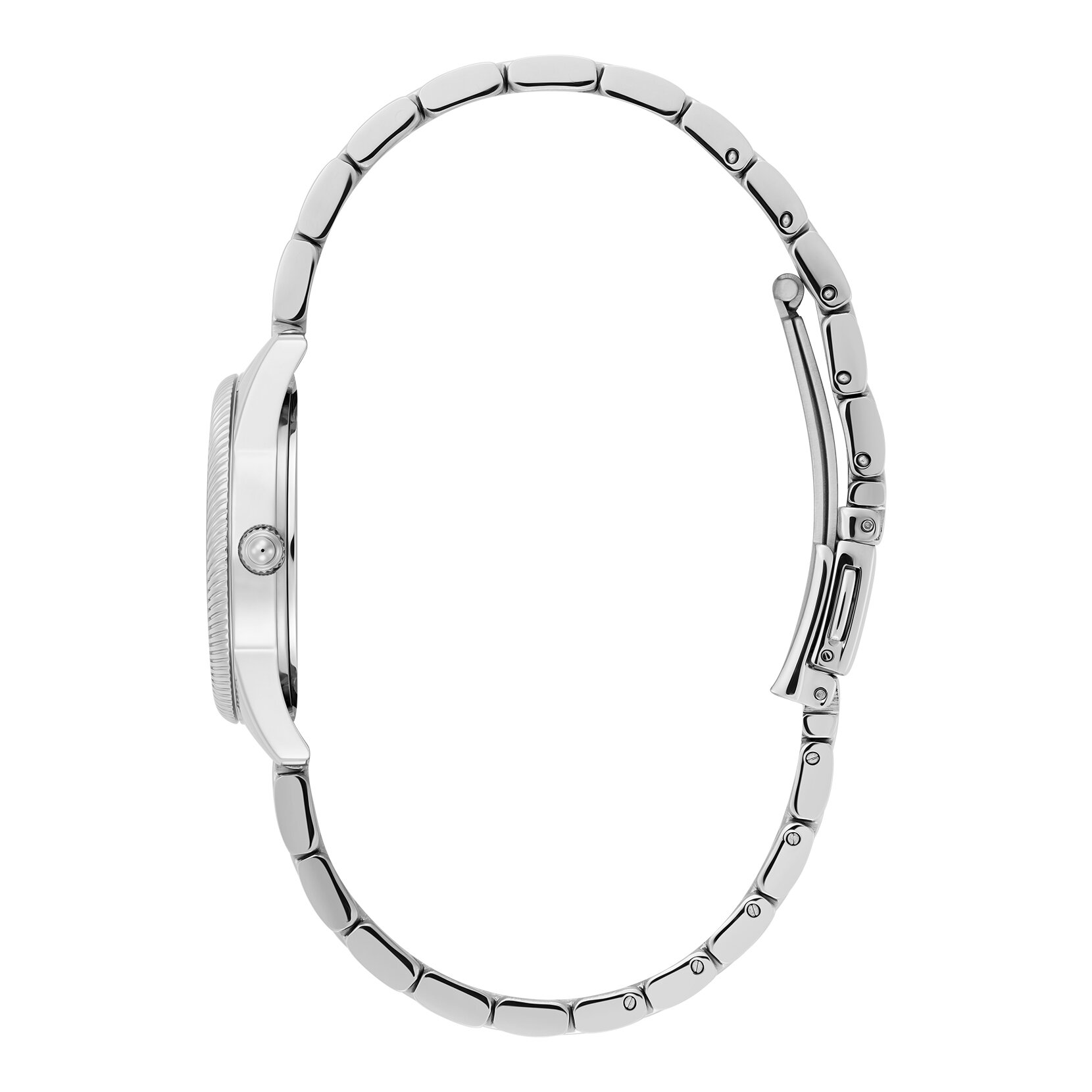 Montre Egerton Rose Poudré et Bracelet Argent 28 mm