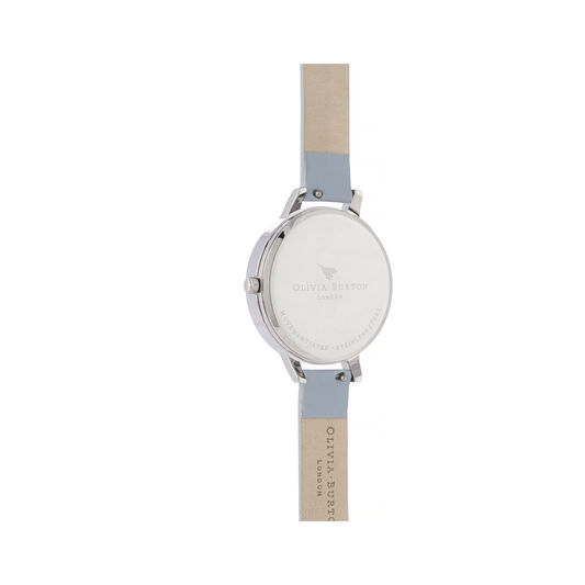 Enchanted Garden Blue & Silver Watch