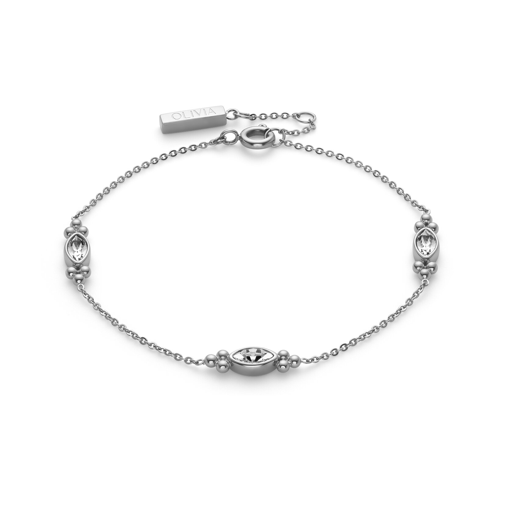 Dainty Silver Tone Bracelet