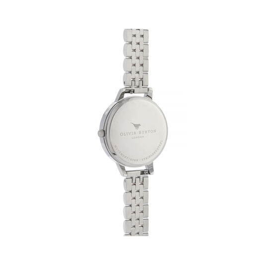 Sunray Silver & Rose Gold Bracelet Watch