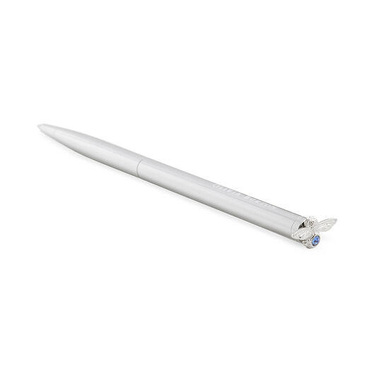 Celebration Bee Pen Sapphire & Silver
