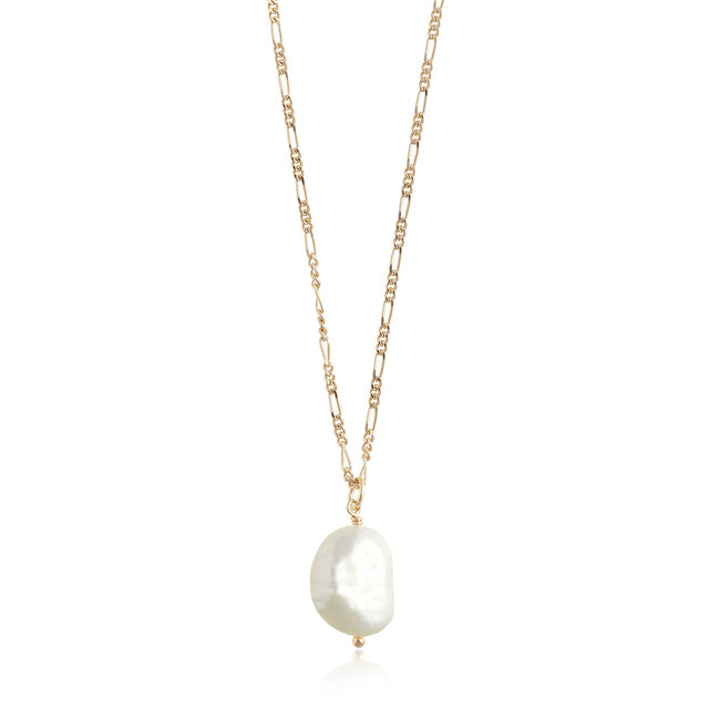 Pendentif Classic Long Baroque Pearl or