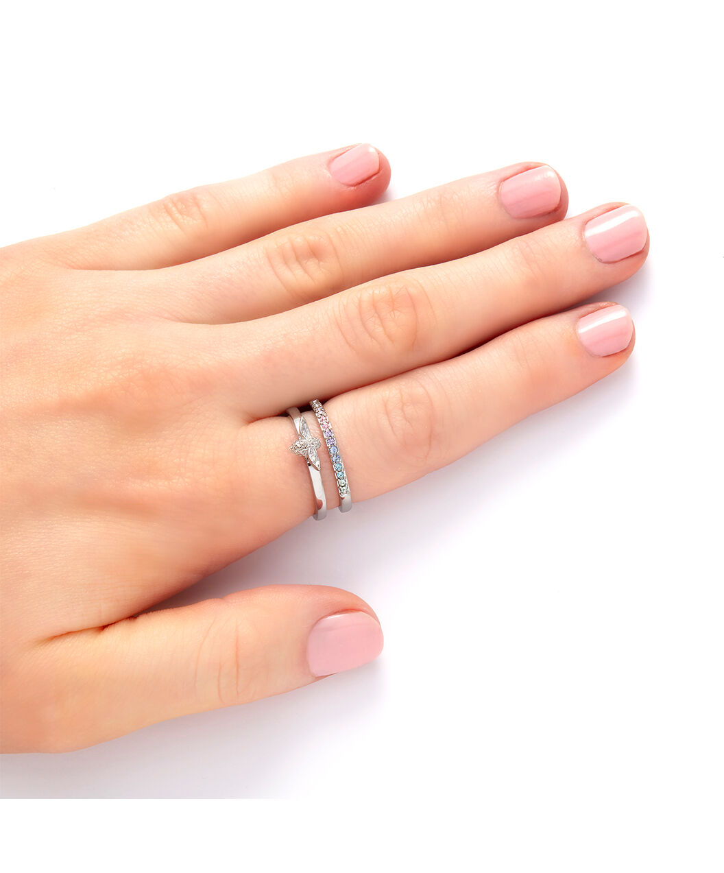 Olivia burton store rainbow baguette ring