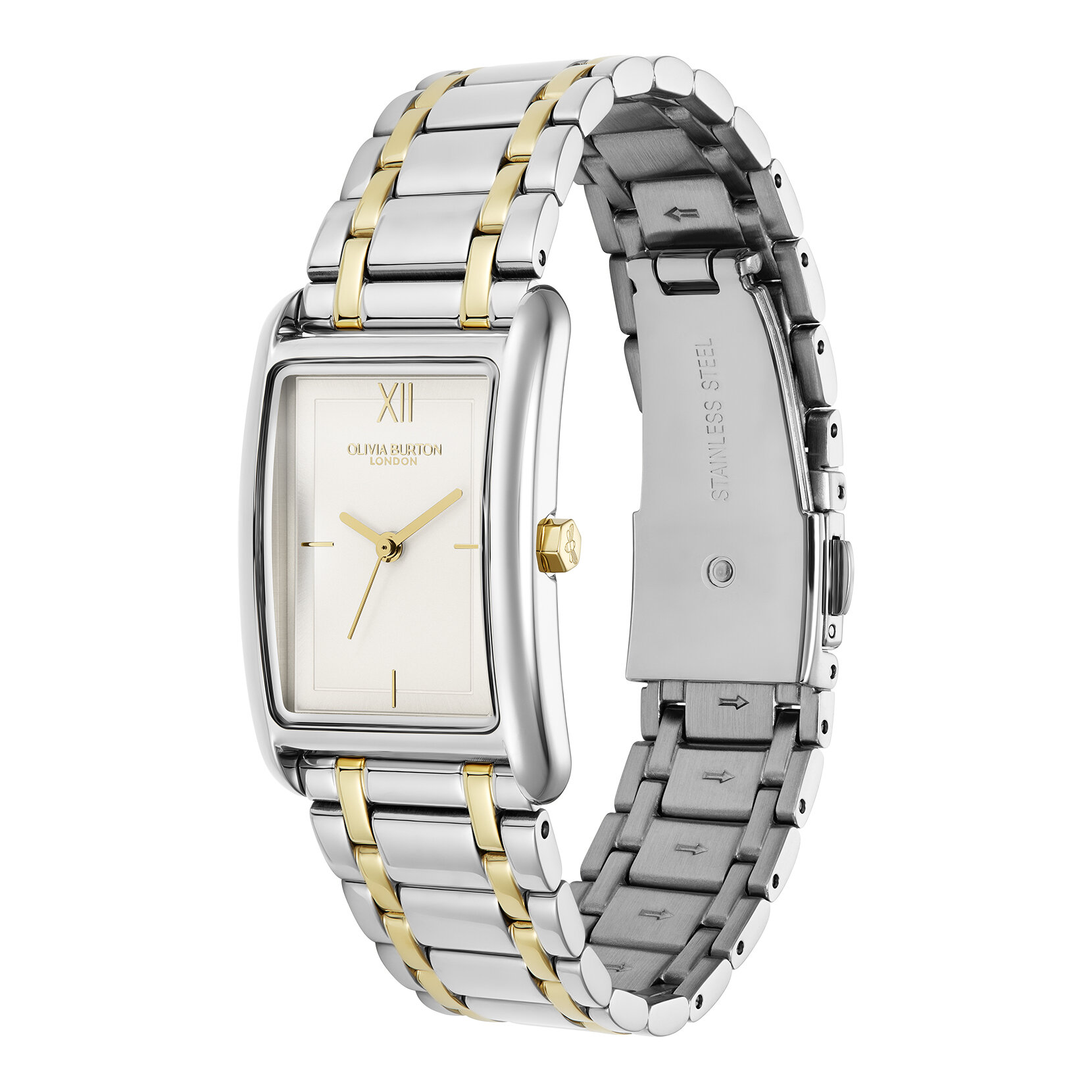 Bracelet de Montre Grove 23mm Blanc & Bicolore