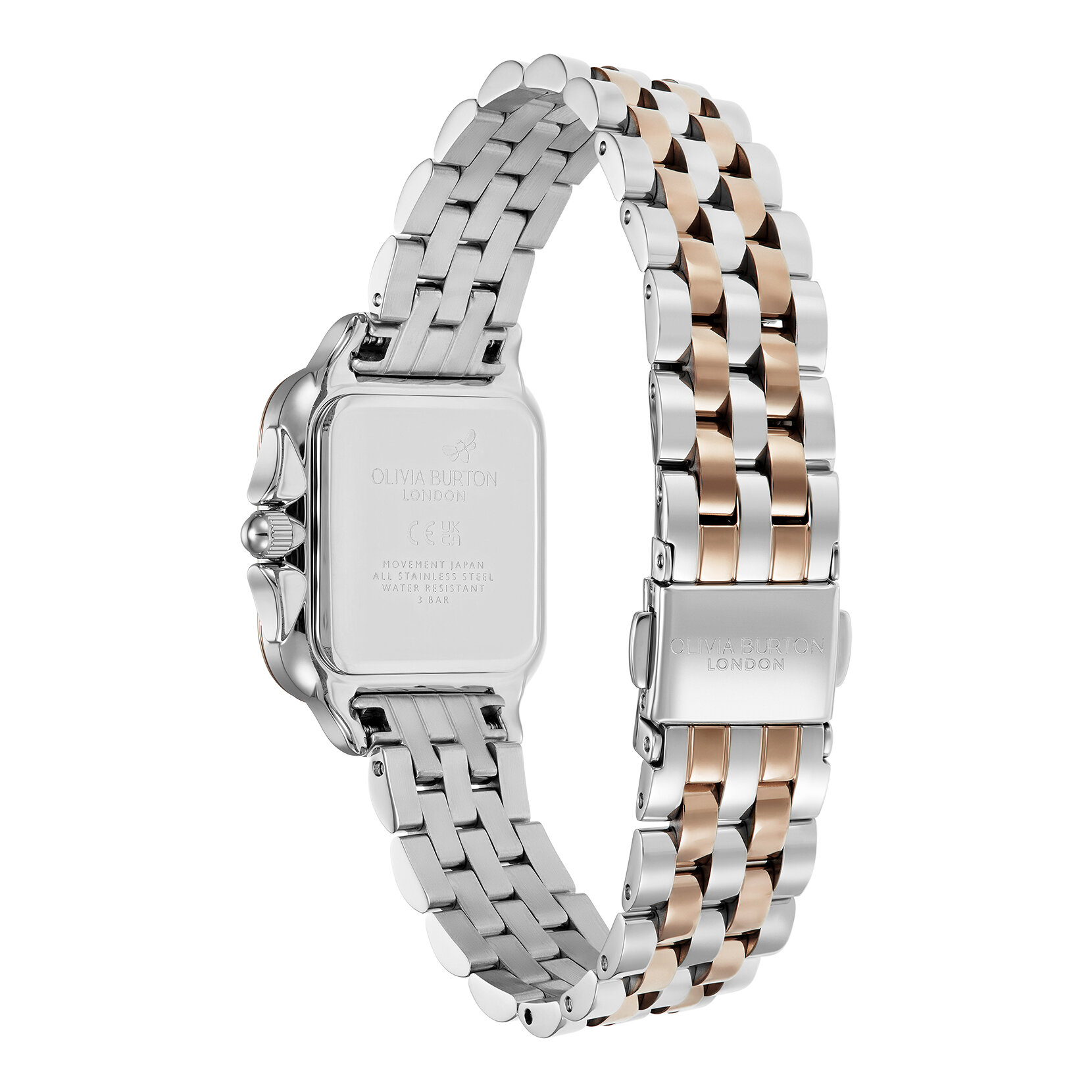 28mm Grosvenor White & Two Tone Bracelet Watch