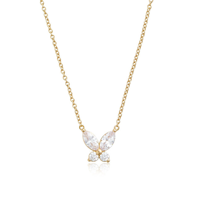 Gold Marquise Necklace
