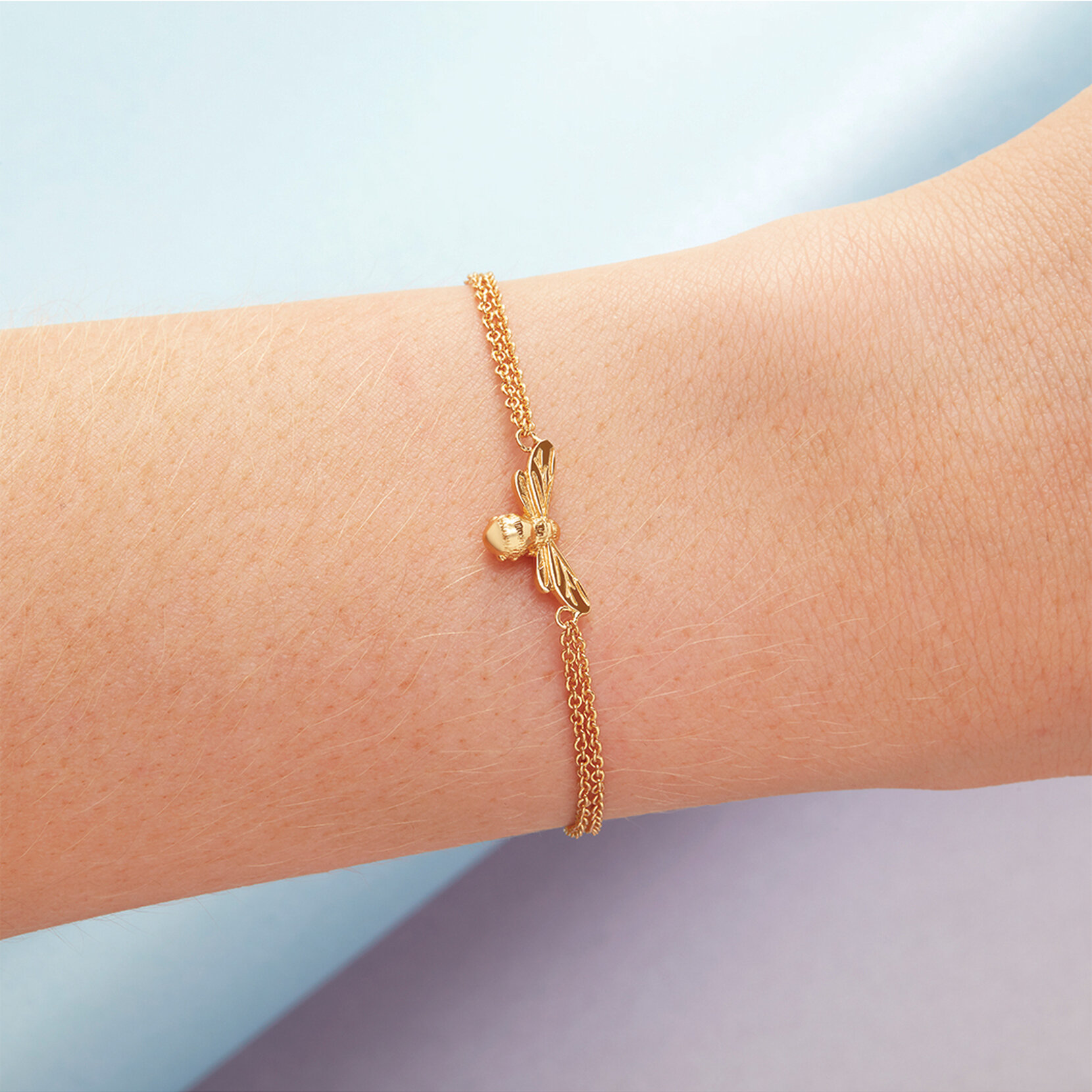 Gold Bee Bracelet