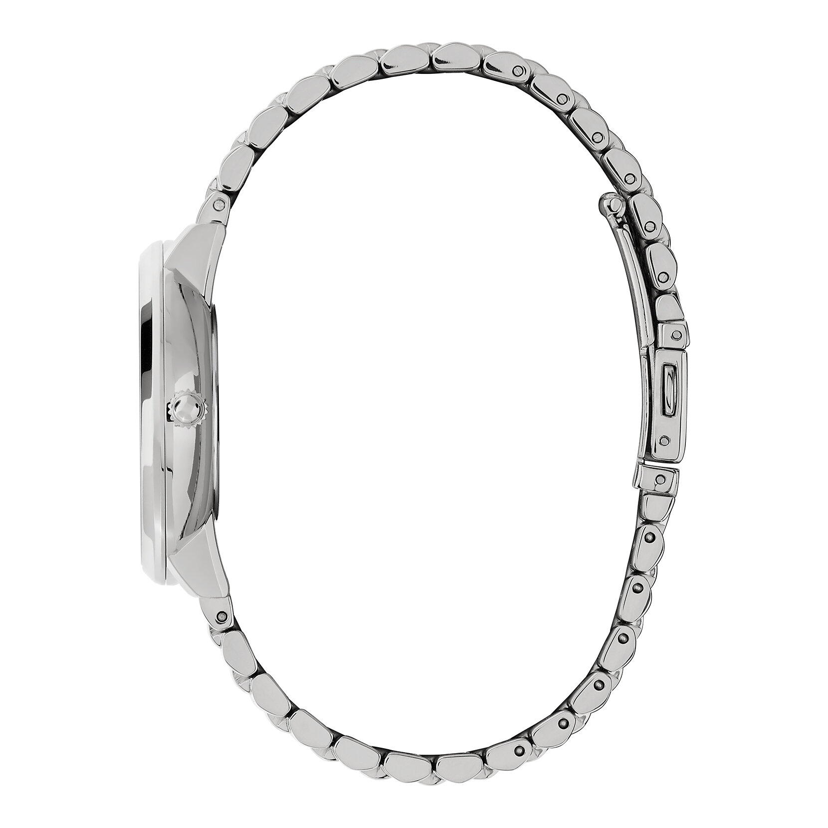 35mm Nova Slim Sapphire Blue & Silver Bracelet Watch