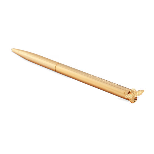 Celebration Bee Pen Topaz Crystal & Gold