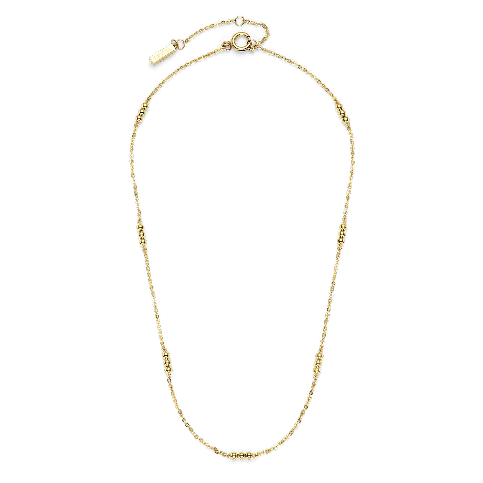Collier Superposition Ever Stacked Perles Plaqué Or