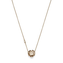 Tudor Rose Rose Gold Pendant Necklace