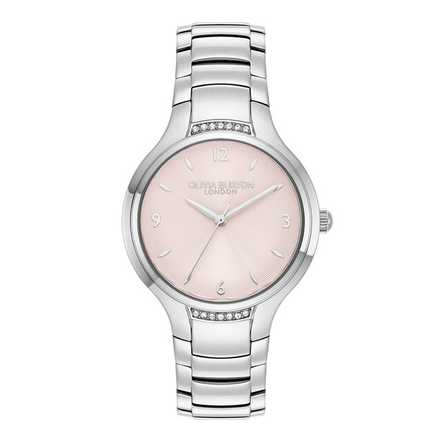 Bracelet de Montre Lea 34mm Blush clair & Argent