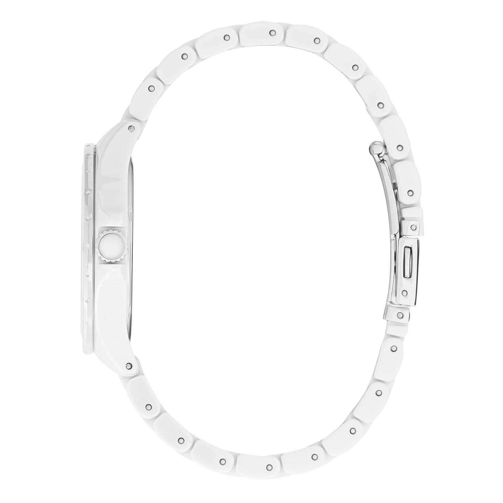 Montre en céramique blanche 36 mm